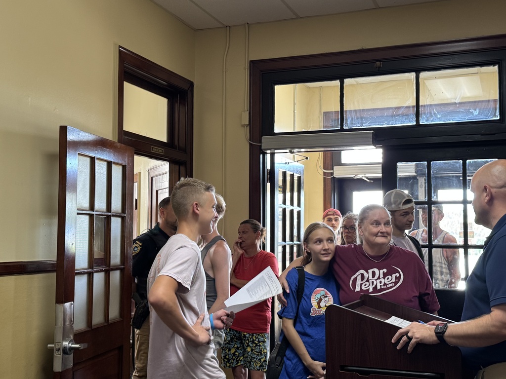 Students at Page