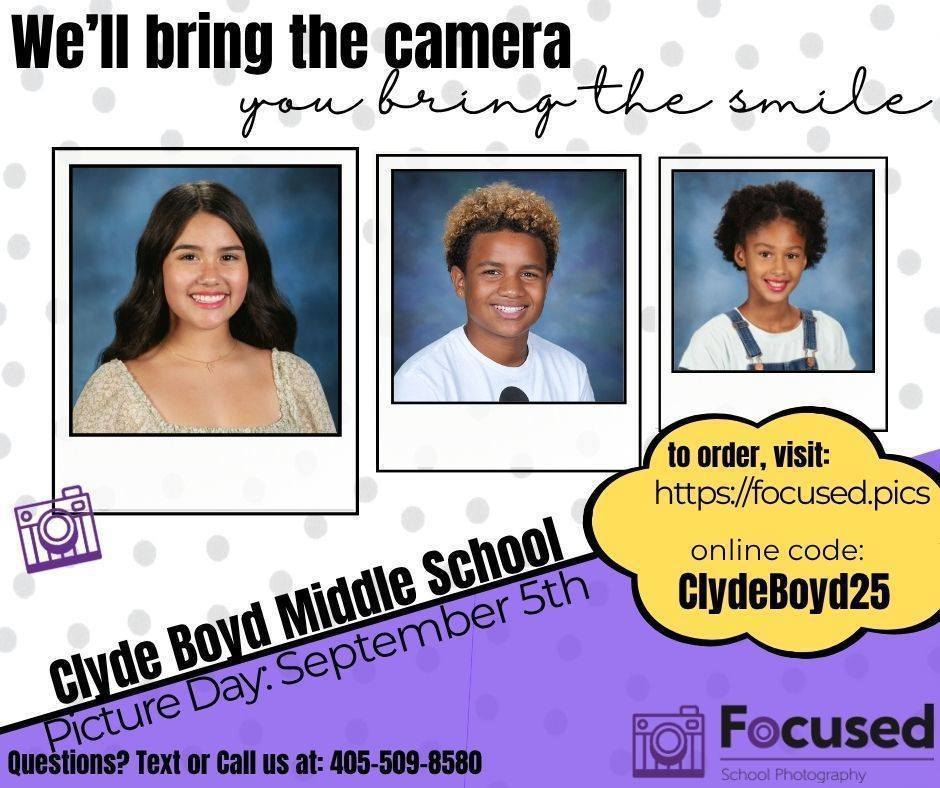 Picture Day September 5th
