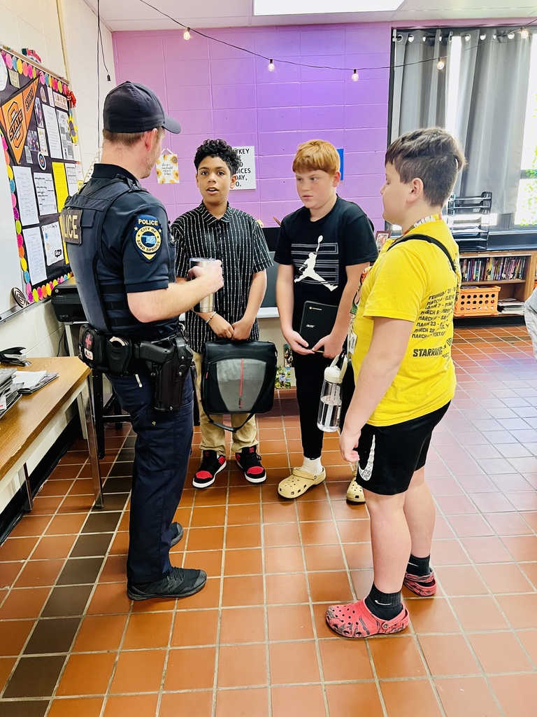 Officer Noah sharing information