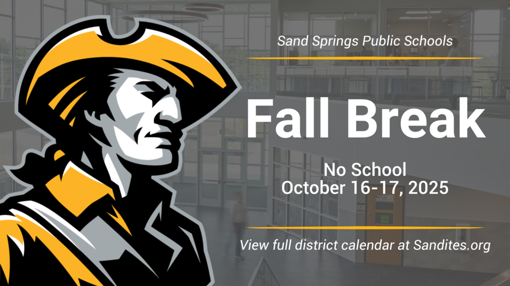 Fall Break is October 16th-17th! 