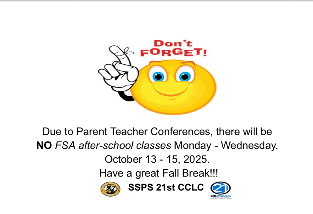 No FSA October 13-15