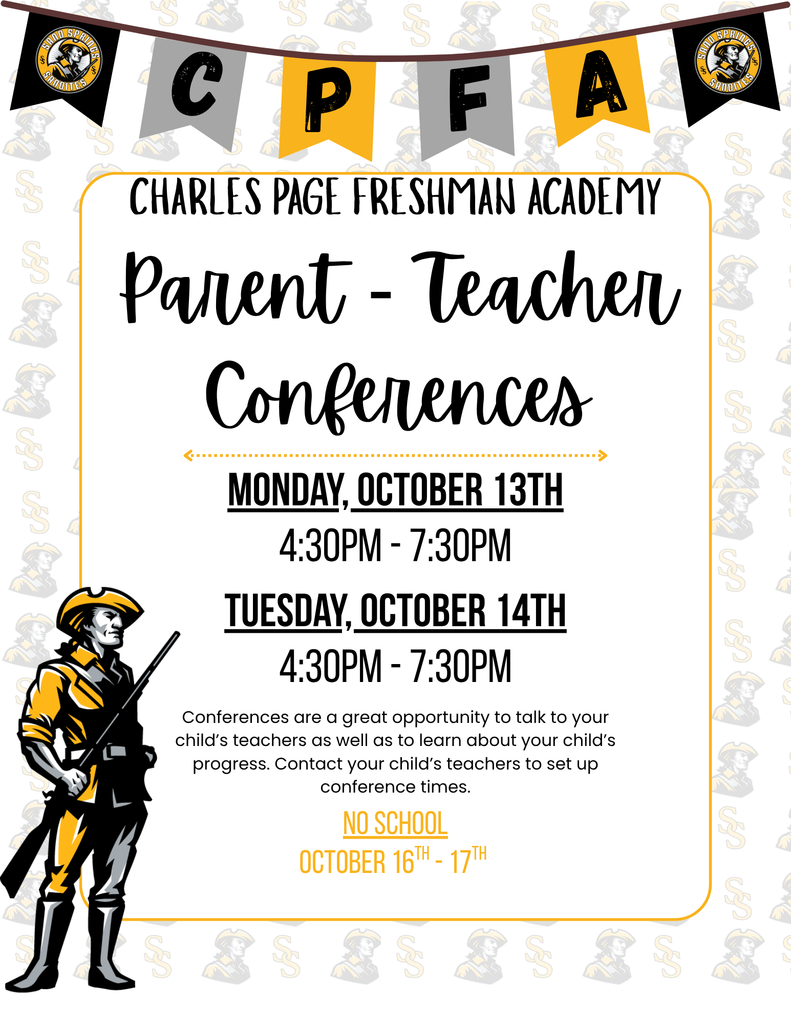 Parent teacher conference flyer