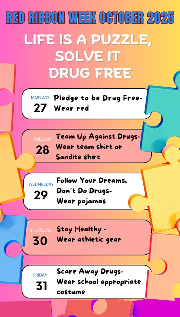 Red Ribbon Week 10/27-10/31