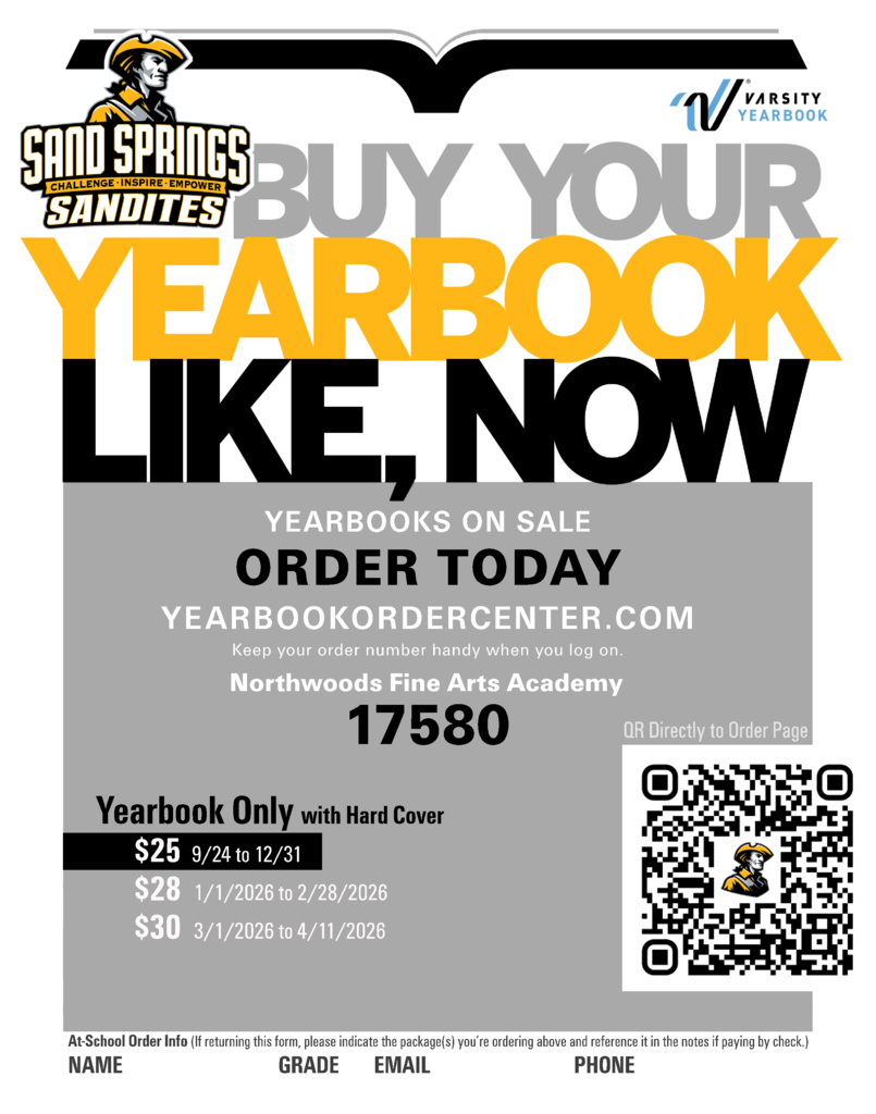 yearbook order form