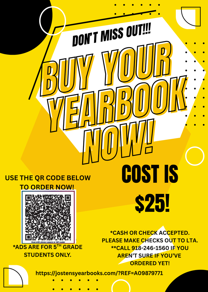 Limestone Yearbooks are now $25. 