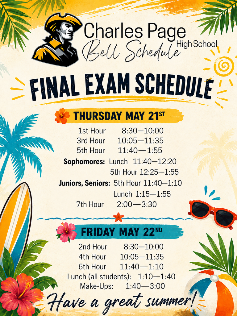 Final Exam Schedule