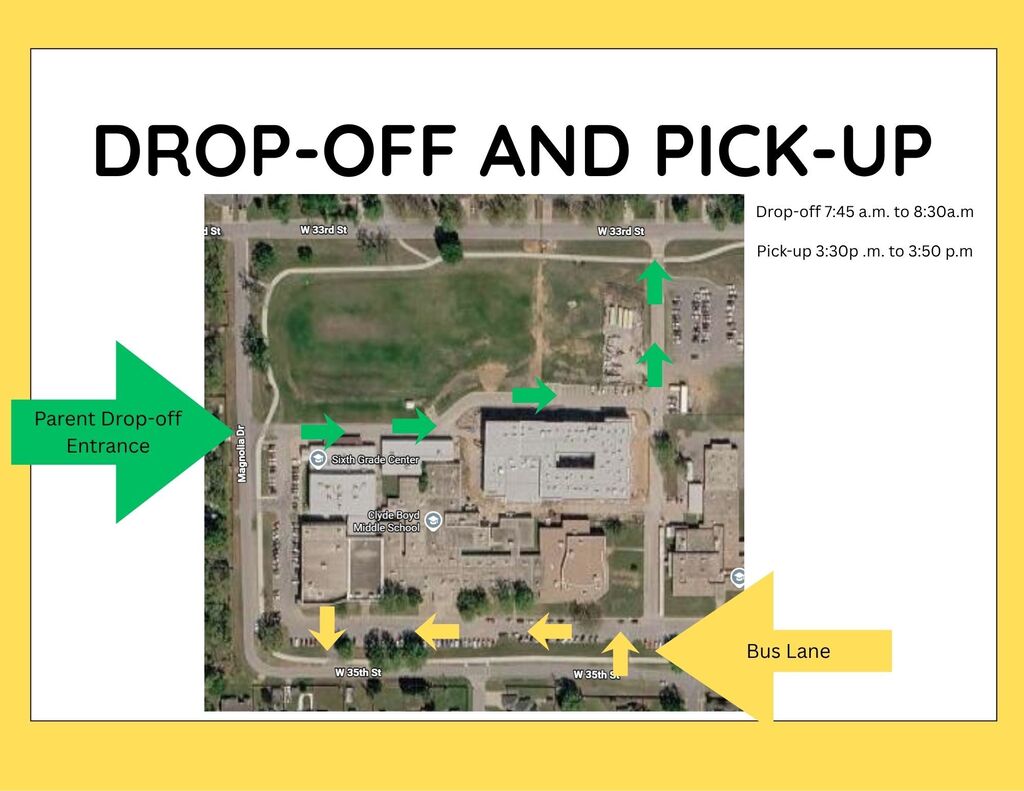 Drop-off and pick-up