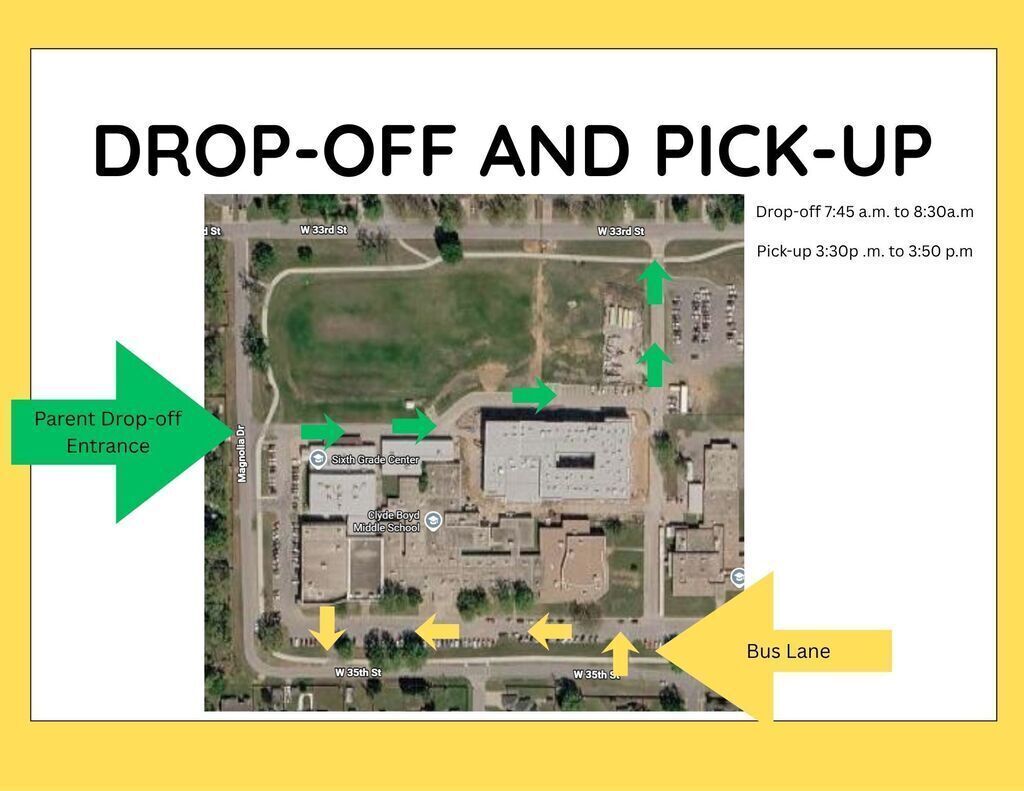 Drop-off and pick-up