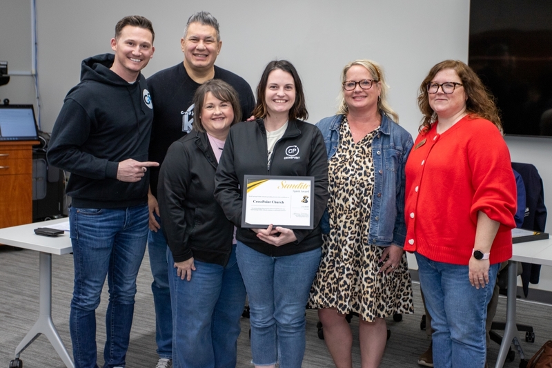 CrossPoint Church receives certificate of recognition from board of education