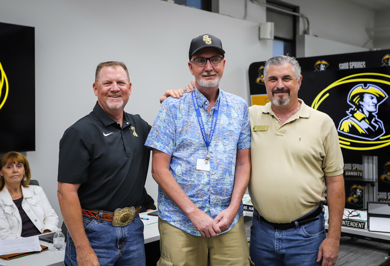 Richard Brewer Receives Sandite Coin of Excellence