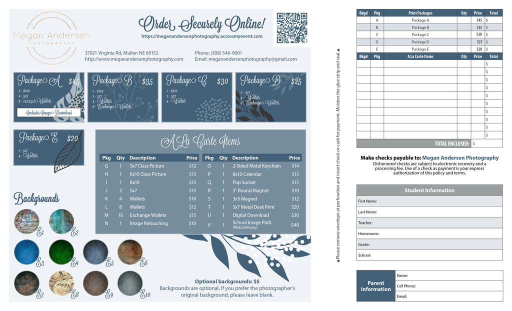 Order forms