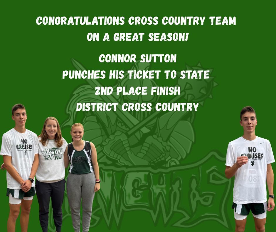Congratulations to Connor Sutton