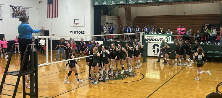 Lady Knights with the win vs Arthur Co