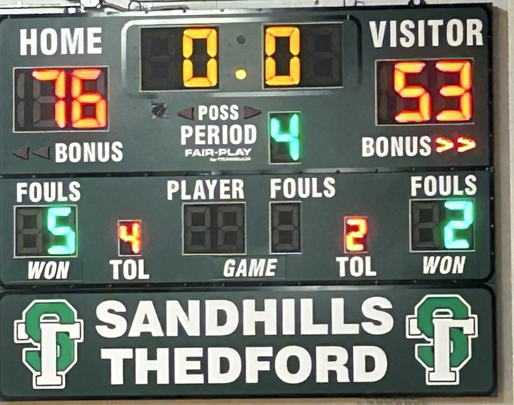 76-53 Boys win over Brady.