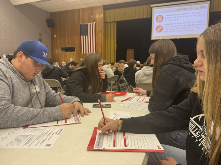 Teamwork and resume writing.