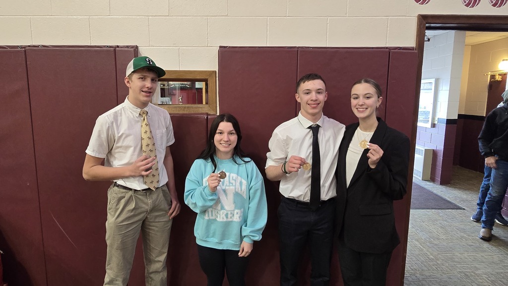 District Speech Medals