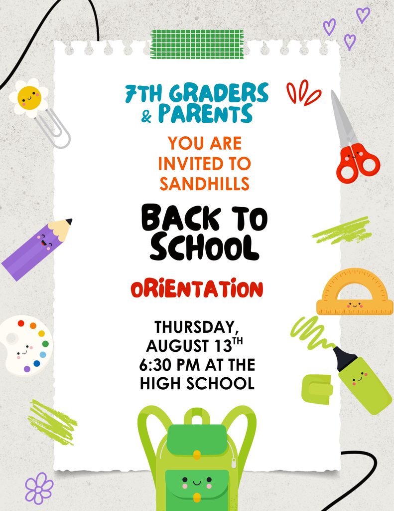 7th Grade Orientation 
