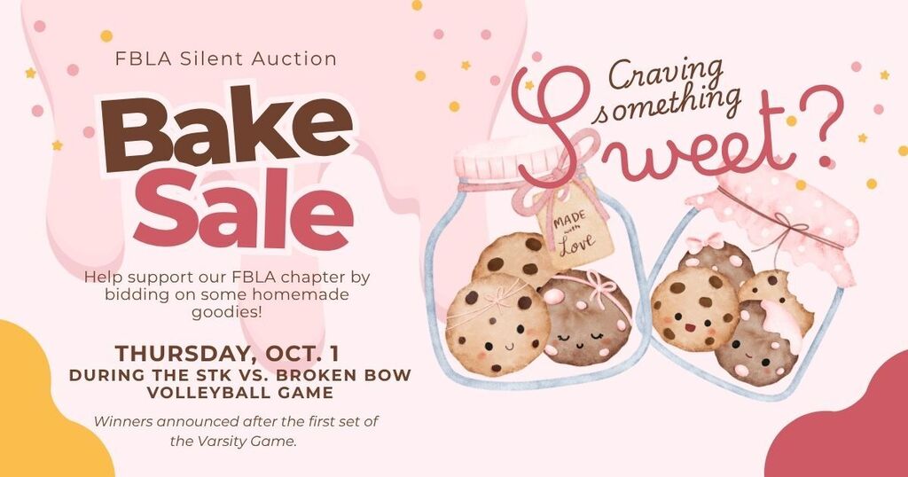 FBLA Bake Sale
