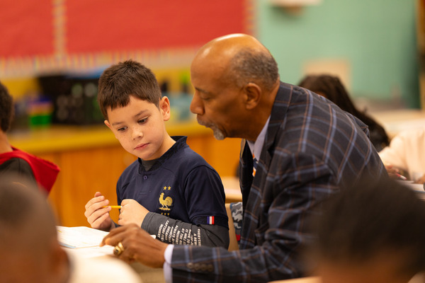 Dr. Connelly with Student