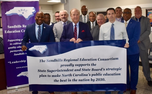 Superintendents supporting Strategic Plan with Banner