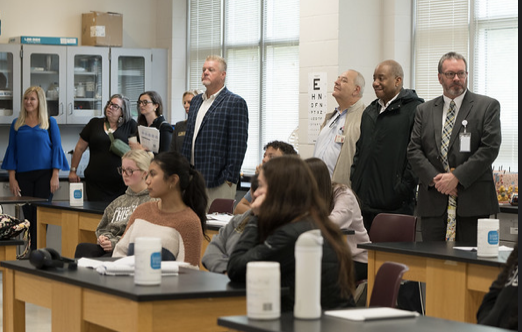 Superintendent  Green Visits the Sandhills - Campus Visit 