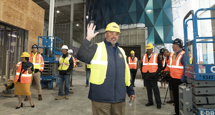 Superintendent  Green Visits the Sandhills - Operations Visit 