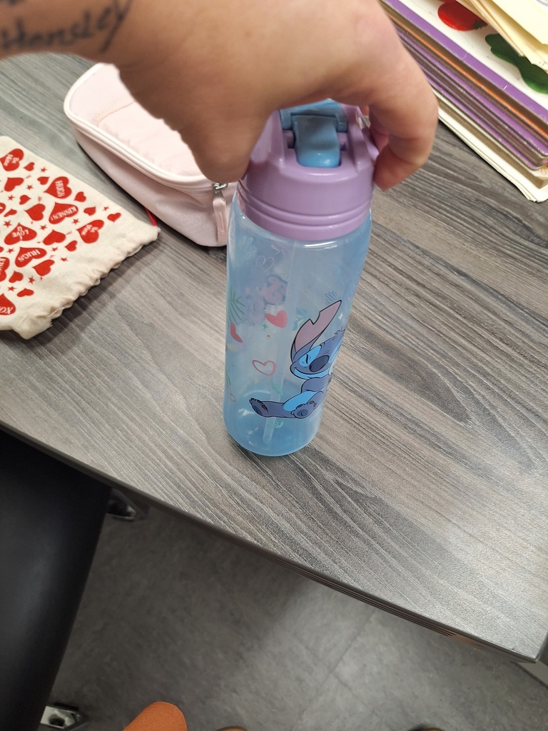 Stitch water bottle