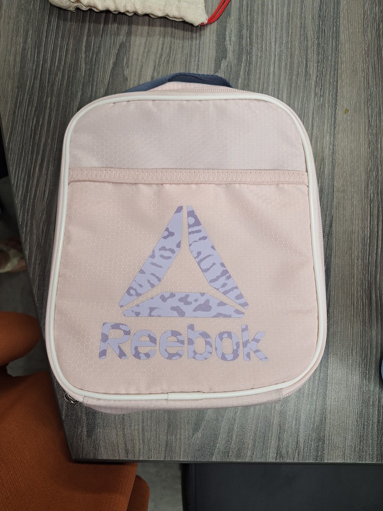 Pink & Purple Reebok lunchbox