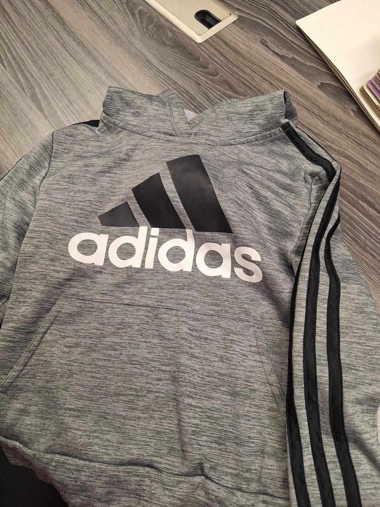 Black & Grey adidas hoodie