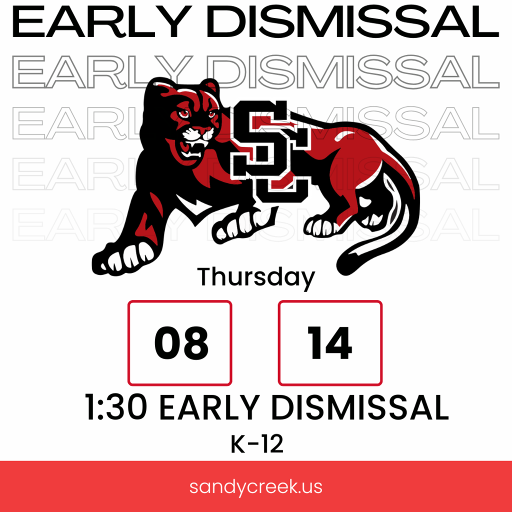 Early Dismissal 8/14