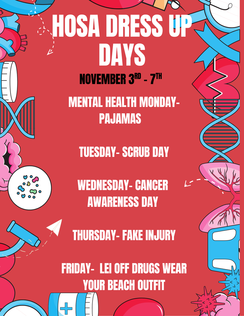 HOSA Dress Up Days