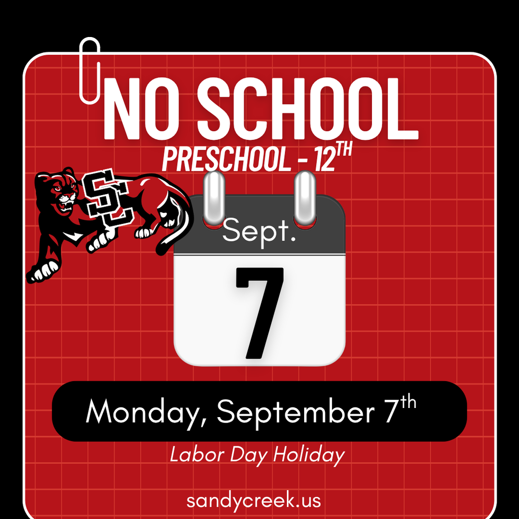 No School - 9/7/26