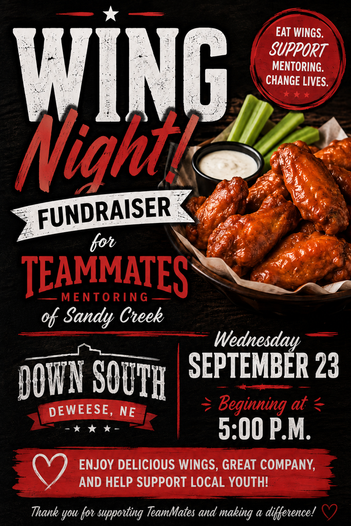 TeamMates Wing Night @ Down South - September 23rd