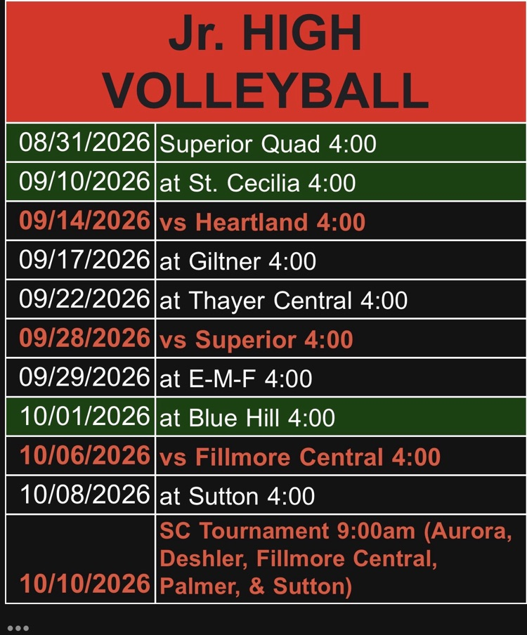 schedule