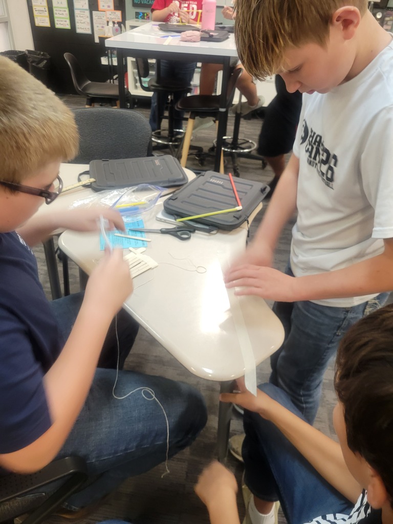Students in STEM designed rescue carriers and lifting devices.