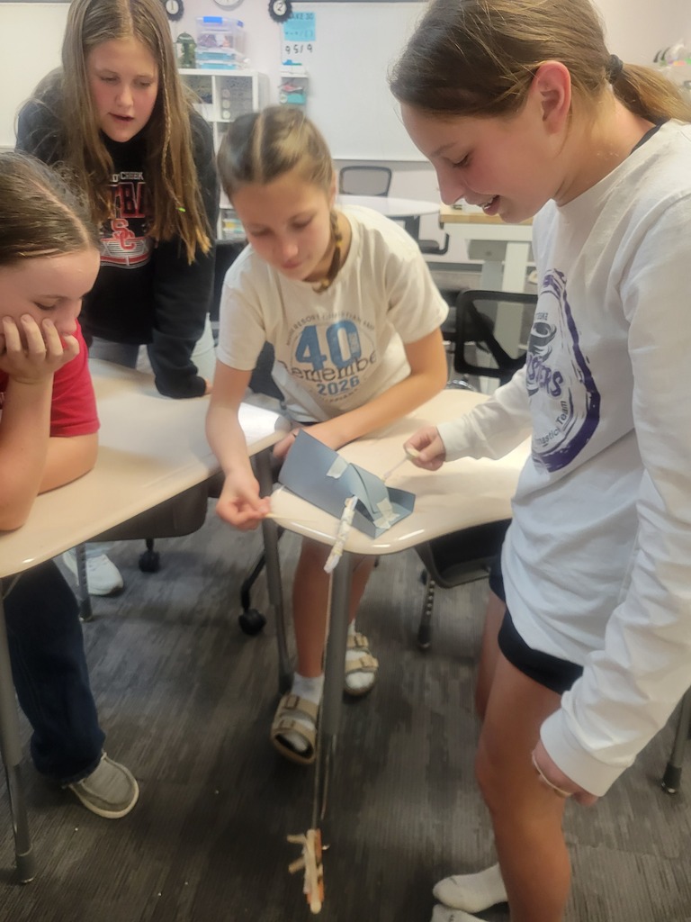 Students in STEM designed rescue carriers and lifting devices.