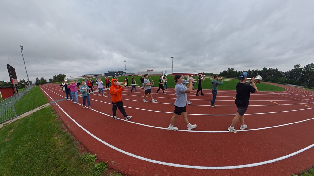 Cougar marching band prepares for Harvest of Harmony parade