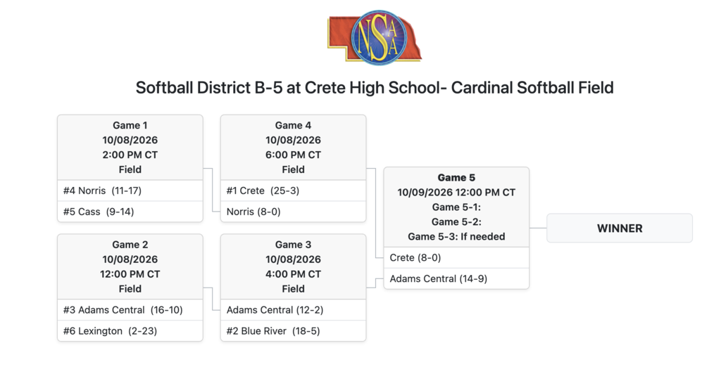 softball bracket