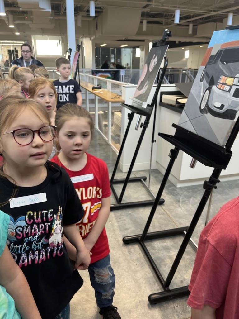 Students enjoying Sweet Affair of the Arts