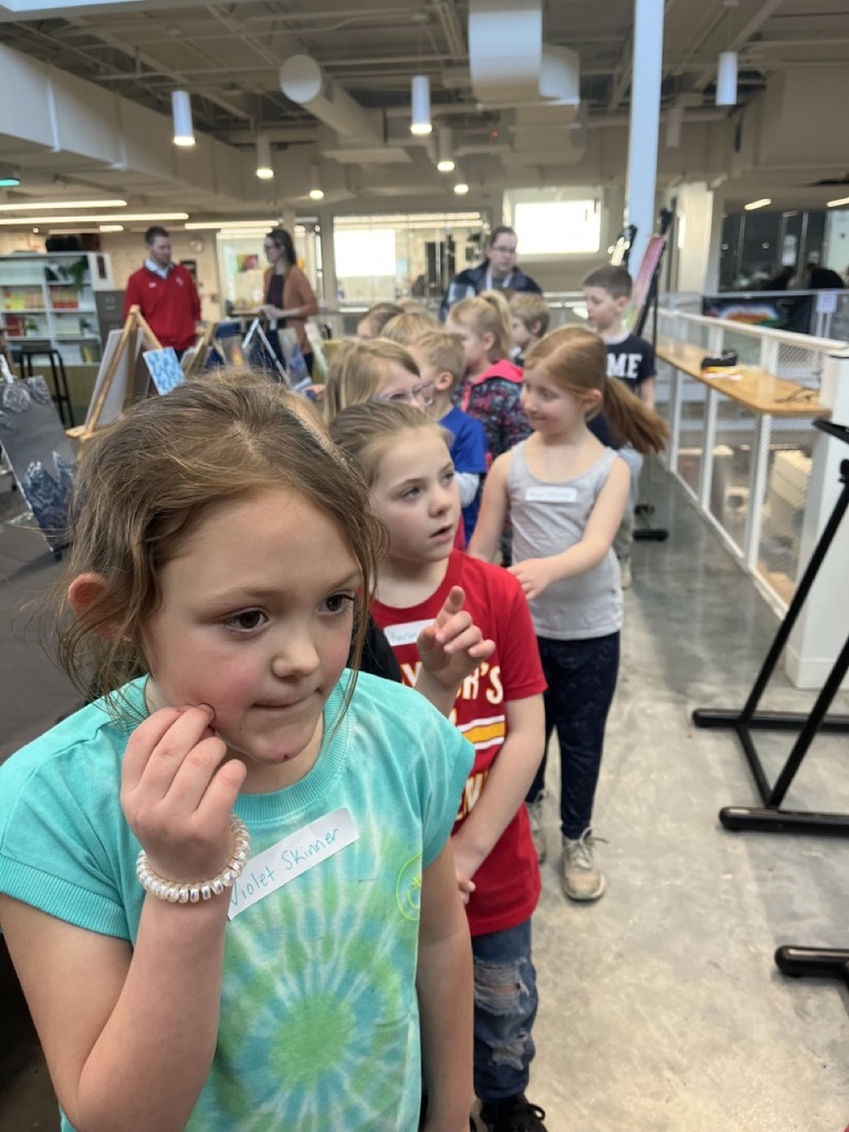Students enjoying Sweet Affair of the Arts