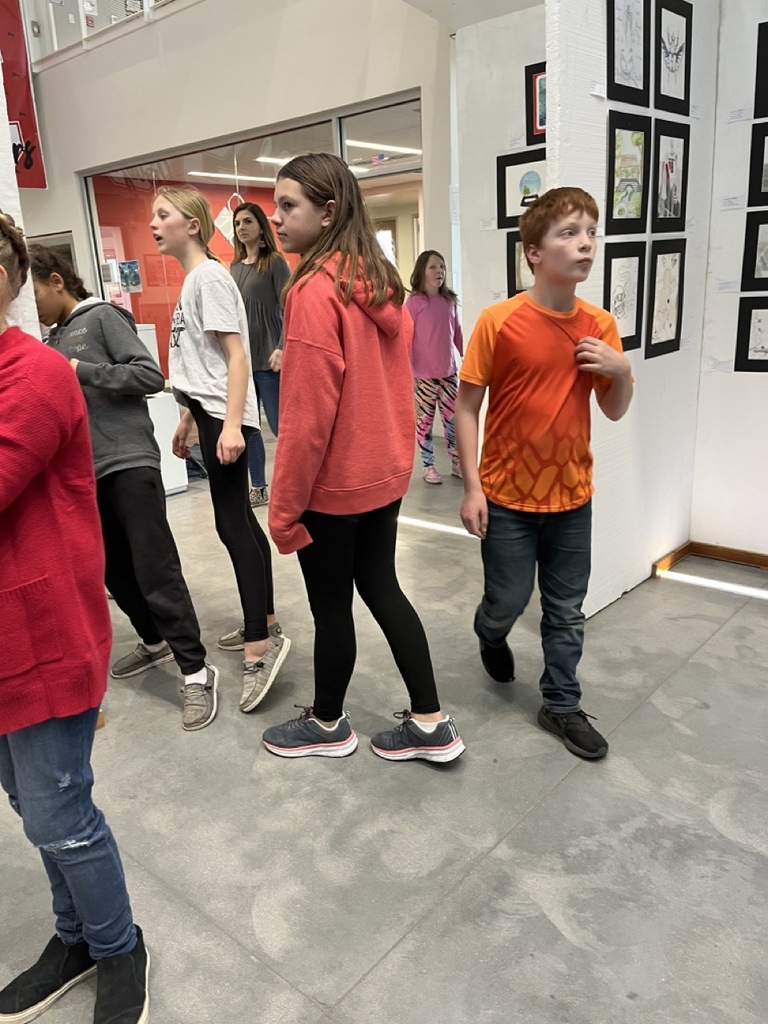 Students enjoying Sweet Affair of the Arts