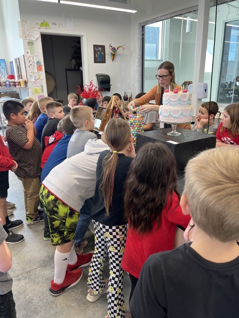 Students enjoying Sweet Affair of the Arts