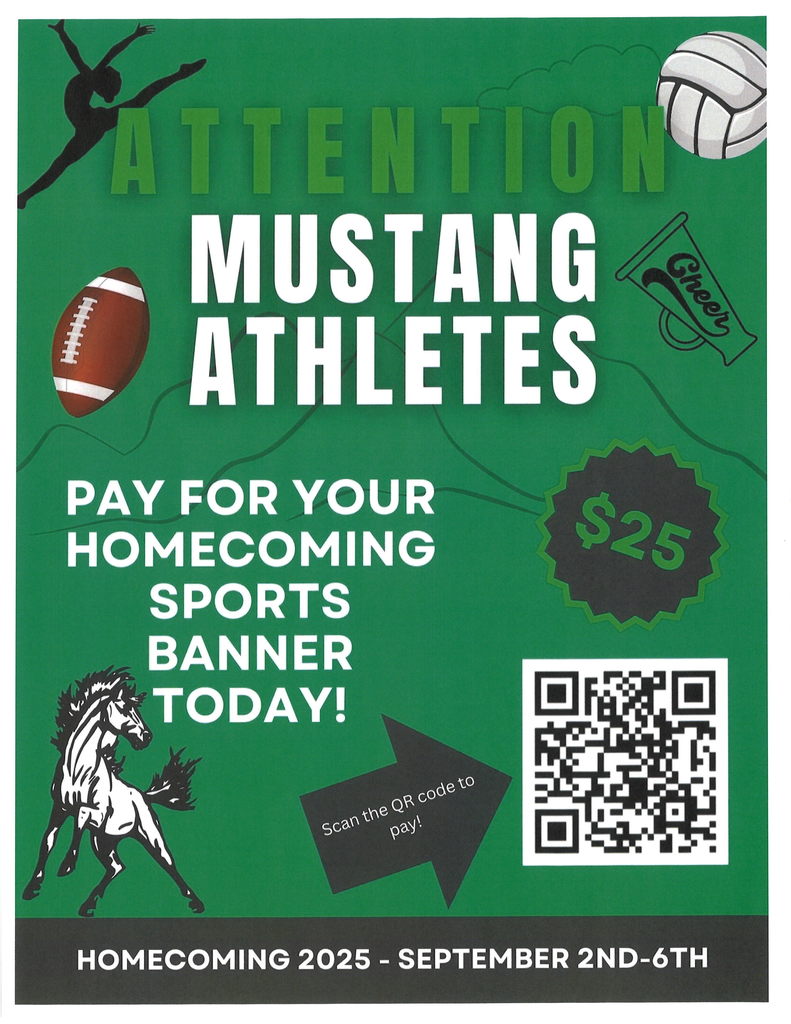 Mustang athletes
