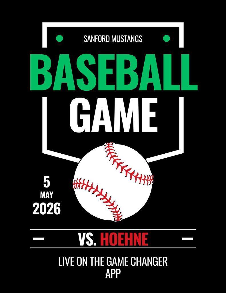 Mustang Baseball vs. Hoehne Tuesday, May 5, 2026 Live on the Game Changer App