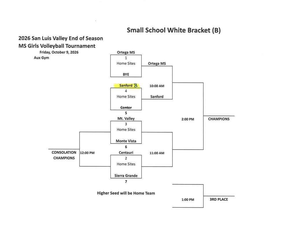 Small School Bracket (B)