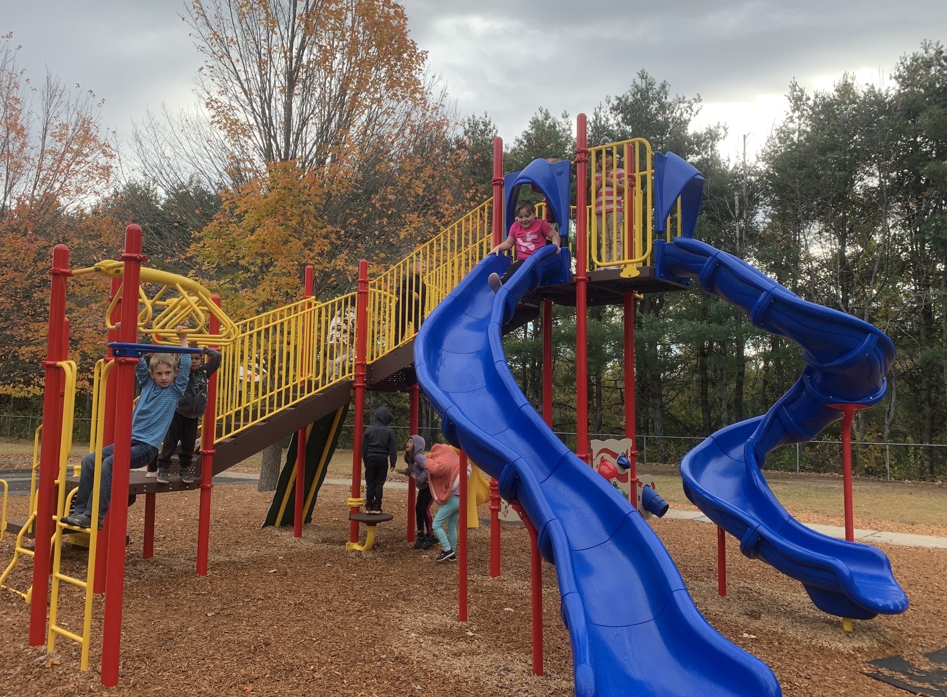 Carl J. Lamb's New Playground | Sanford School Department