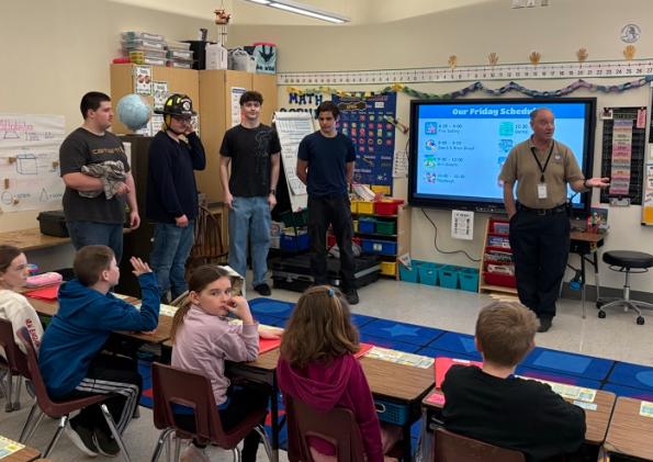 Margaret Chase Smith Elementary students spent the last Friday before Spring Break at the school's annual Wellness Fair, a fun-filled day packed with hands-on activities focused on health, nutrition, safety, and career readiness. Students explored an exciting lineup of sessions throughout the day, including fire safety demonstrations, cosmetology tips, and interactive presentations from JMG, our School Resource Officer, and local EMTs. One of the biggest crowd-pleasers was the smoothie bike, where students pedaled their way to a delicious healthy treat. Students also got their hands dirty planting seeds, practiced bike safety skills, and took part in creative social-emotional learning activities. The Wellness Fair is a beloved school tradition, and this year was no exception. Our coyotes came away with new knowledge, new experiences, and plenty of great memories to carry into the break. A heartfelt thank you goes out to all of the volunteers who gave their time and talents to make the day such a success. Your support means the world to our school community!