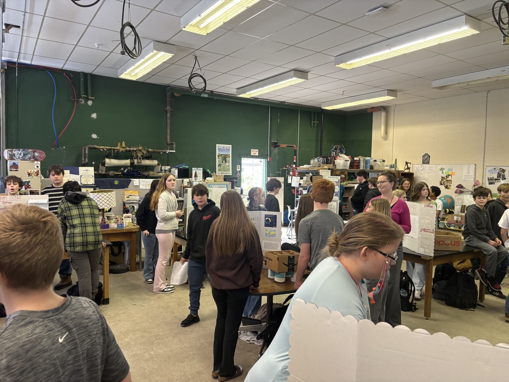 Seventh Graders Research, Build, and Present in Biomes Unit