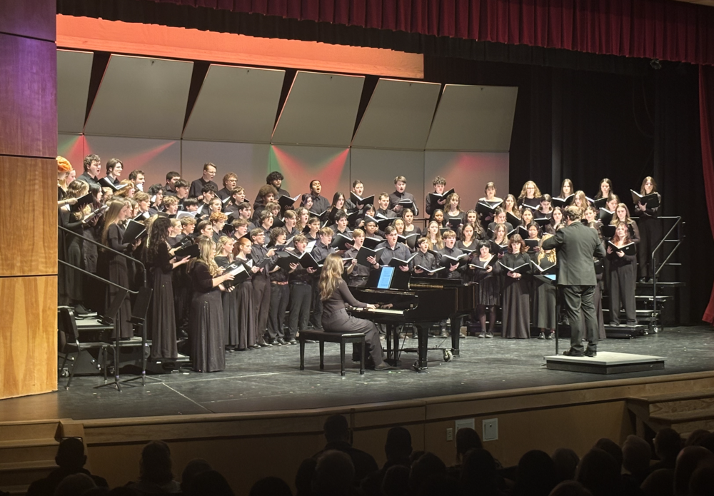 Sanford High School had an impressive showing at the Maine Music Educators Association District Honors Festival at Noble High School last weekend, with 19 talented students selected to perform in the prestigious event. The District Honors Festival brings together top musicians from schools across the region for an intensive rehearsal and performance experience. Students are chosen through a competitive audition process based on their musical ability and dedication. Sanford was well-represented in both the Mixed Chorus and Treble Chorus ensembles. In the Mixed Chorus, seven students showcased their vocal talents: soprano Claire Davie, tenors Braeden Landry and Jack Van Gieson, and bass section members Logan Hamblin, Keaghan Gagnon, Ryan Kane, and Josiah Thoms. The Treble Chorus featured twelve Sanford students, including sopranos Kai Hamblin, Morgan Bailey, Callia Curtis, Ava Fagan, Meredith Schoenherr, and Ariana Young. Alto voices were represented by Rebecca Horton, Jordyn Martin, Cynthia Carroll, Avila Cyr, and Loretta Sanfason. Students participating in the District Honors Festival spent the weekend rehearsing challenging repertoire under the direction of guest conductors before presenting a final concert. This experience not only recognizes their individual accomplishments but also provides valuable opportunities to work with talented peers from other schools and learn from accomplished music educators. Congratulations to all the Sanford High School students who represented their school and community at this year's District Honors Festival.