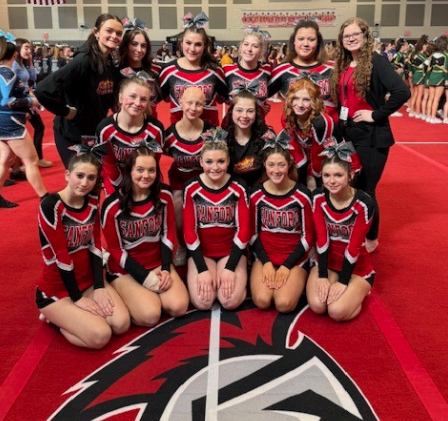 Sanford High School Hosts Successful Regional Cheer Competition